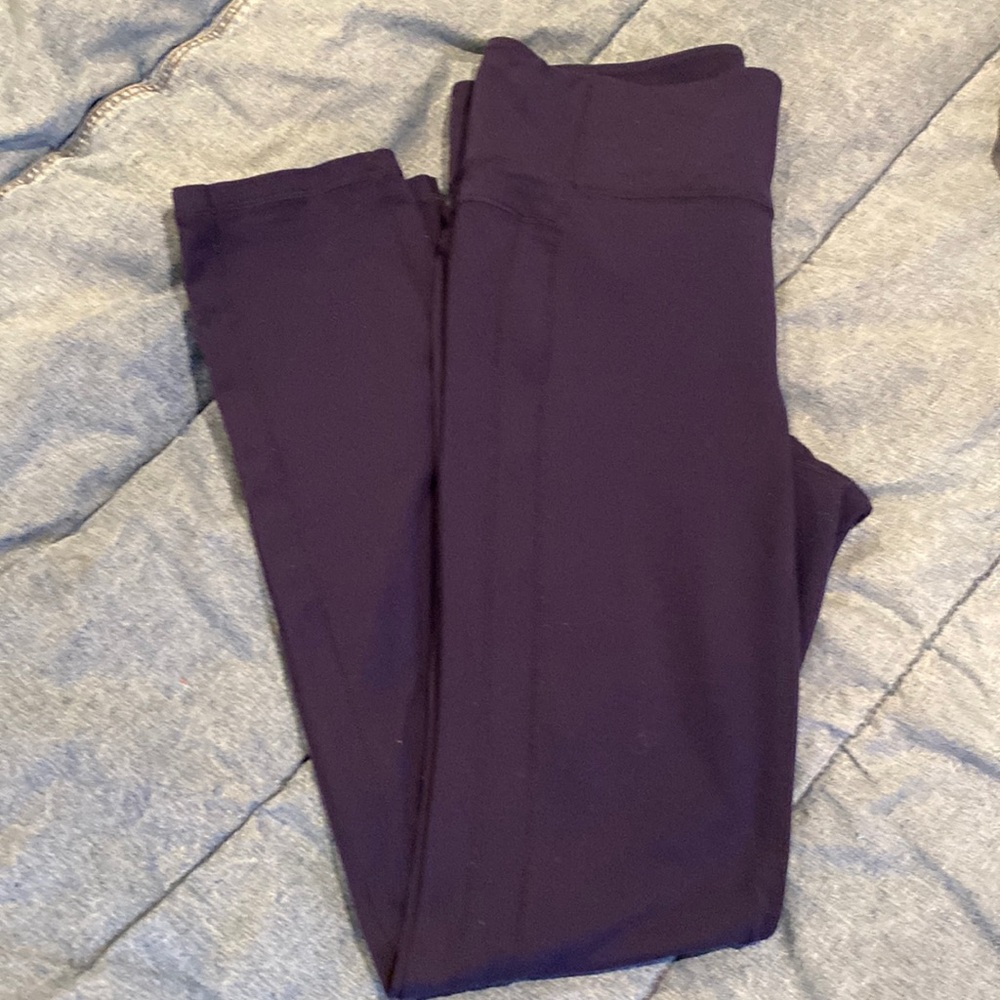 Athleta Large tall, blue, athletic yoga pants